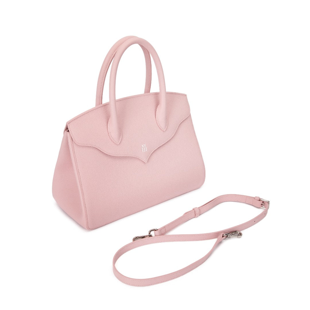 Light Pink Leather Tote