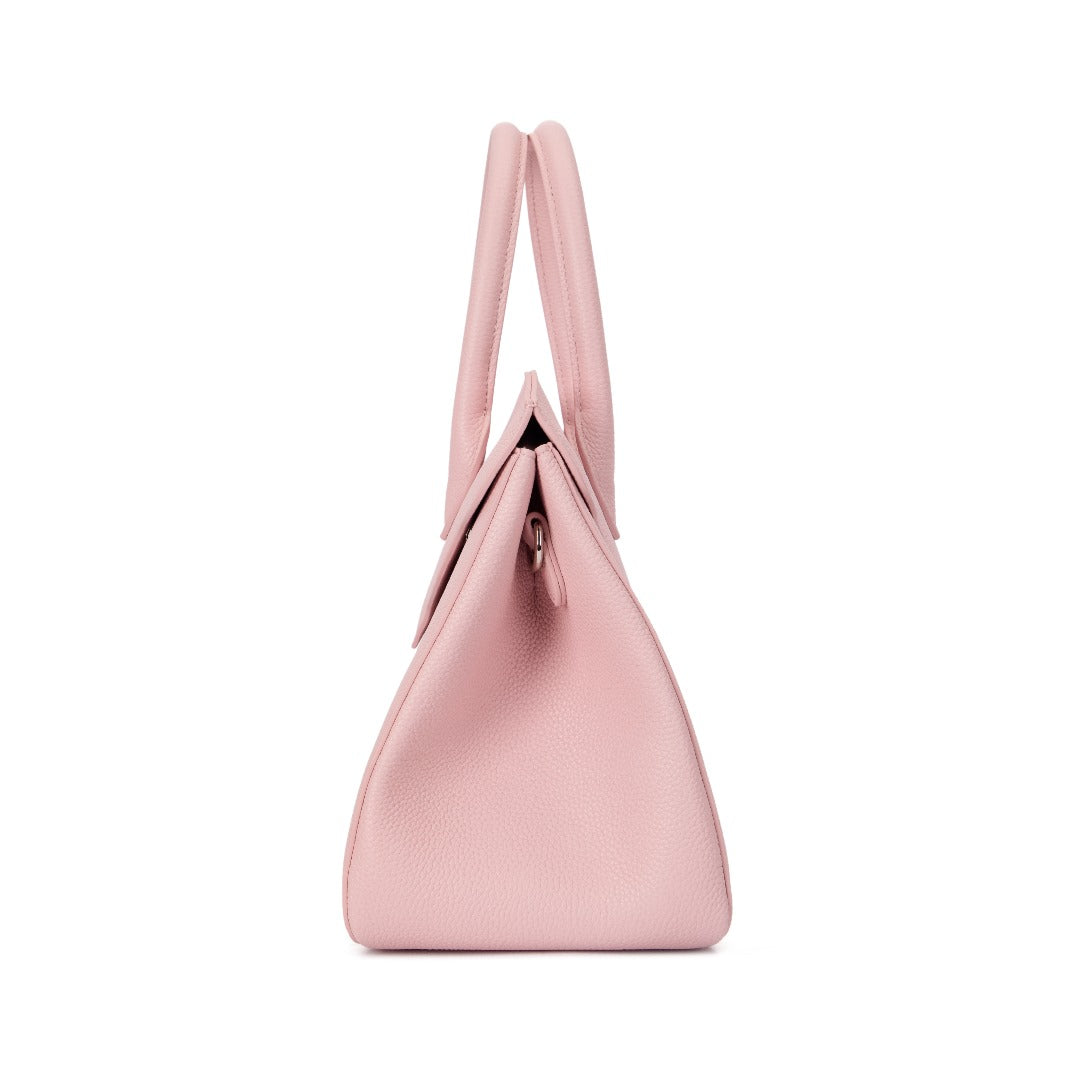 Light Pink Leather Tote