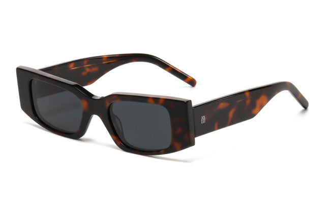Tortoise Rectangle Sunglasses