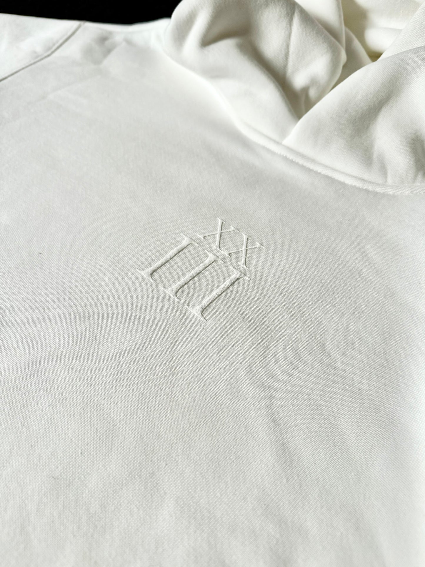 White Pullover Hoodie