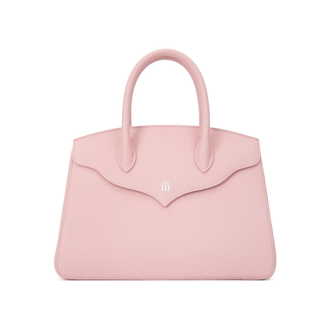 Light Pink Leather Tote