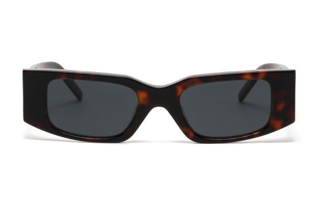 Tortoise Rectangle Sunglasses