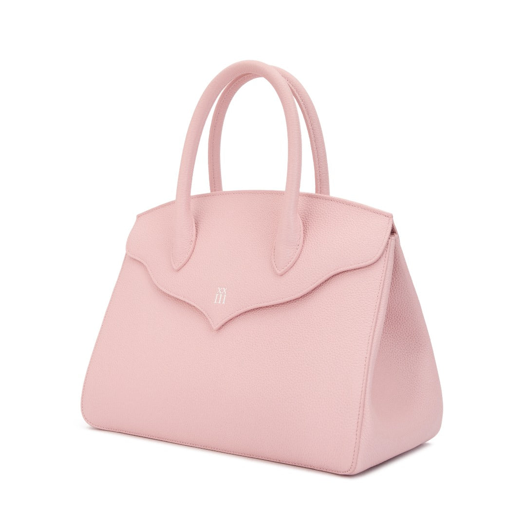 Light Pink Leather Tote