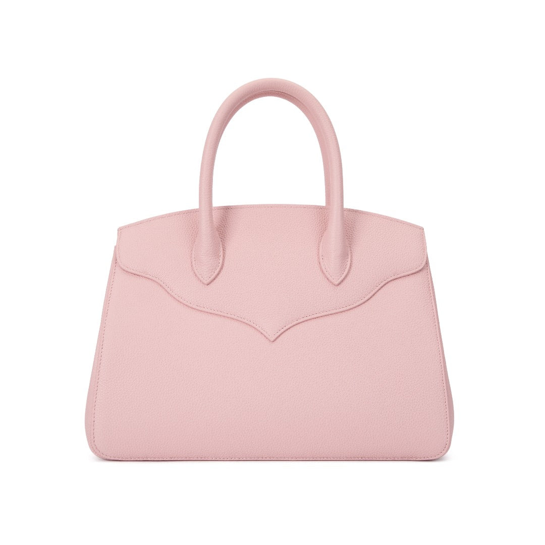 Light Pink Leather Tote