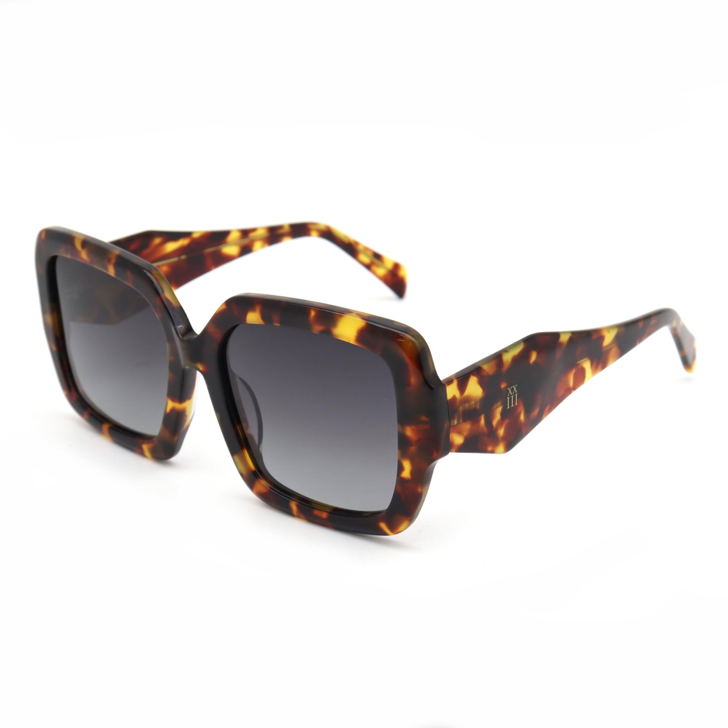Tortoise Round Sunglasses
