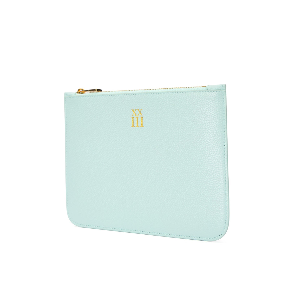 The Colette Pouch – Mint / Gold