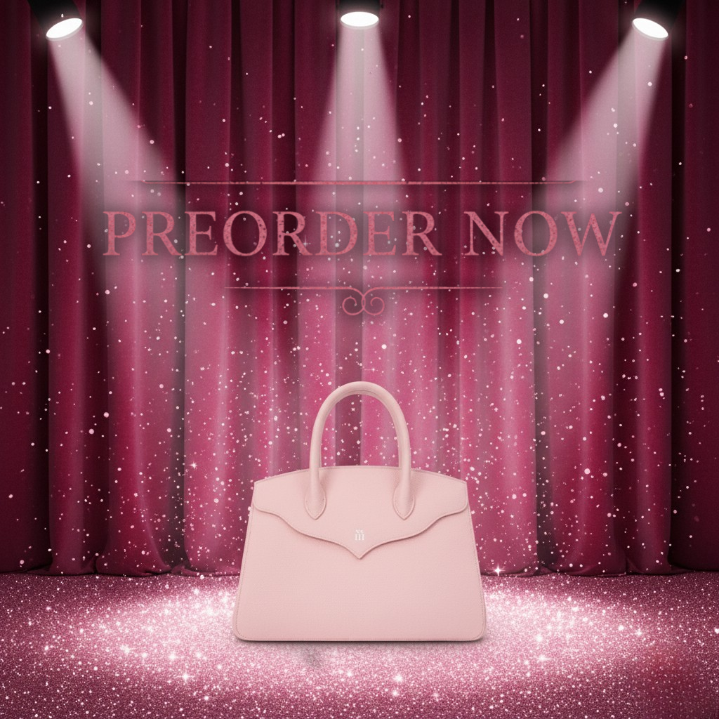 Light Pink Leather Tote