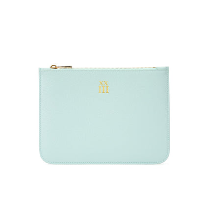 The Colette Pouch – Mint / Gold