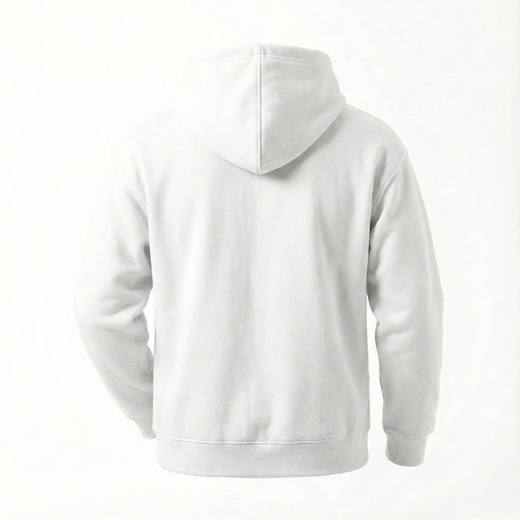 White Pullover Hoodie