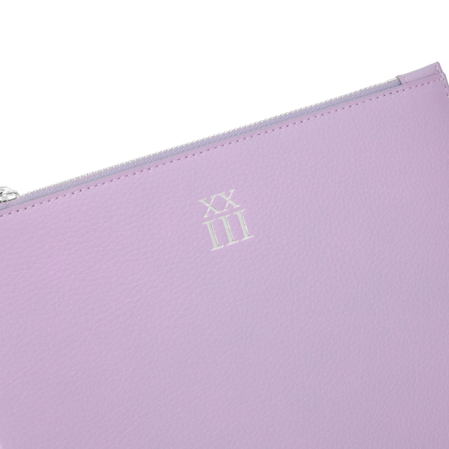 The Essential Leather Pouch Silver