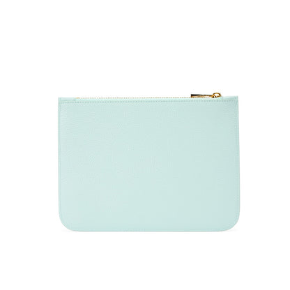 The Colette Pouch – Mint / Gold