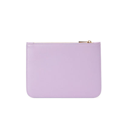 The Colette Pouch – Lilac / Gold