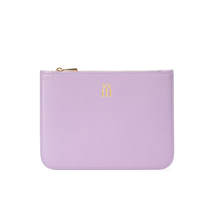 The Colette Pouch – Lilac / Gold