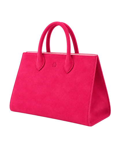 The Margaux Mini 25 | Pink Suede