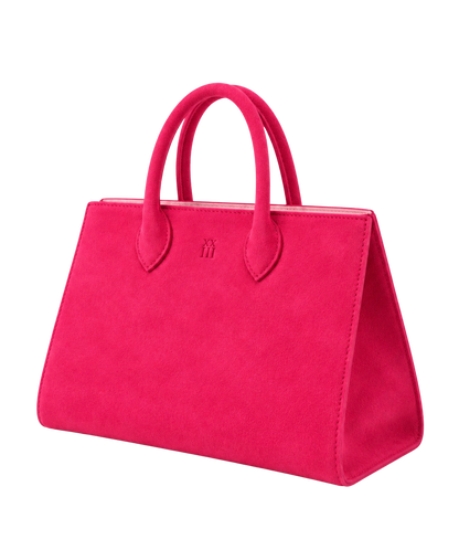 The Margaux Mini 25 | Pink Suede