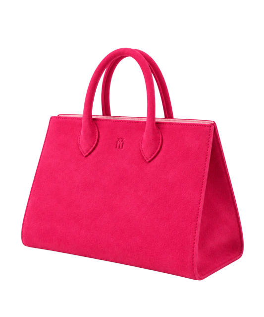 The Margaux Mini 25 | Pink Suede