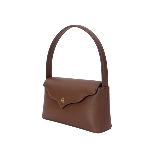 The Élodie Shoulder Bag – Chocolate