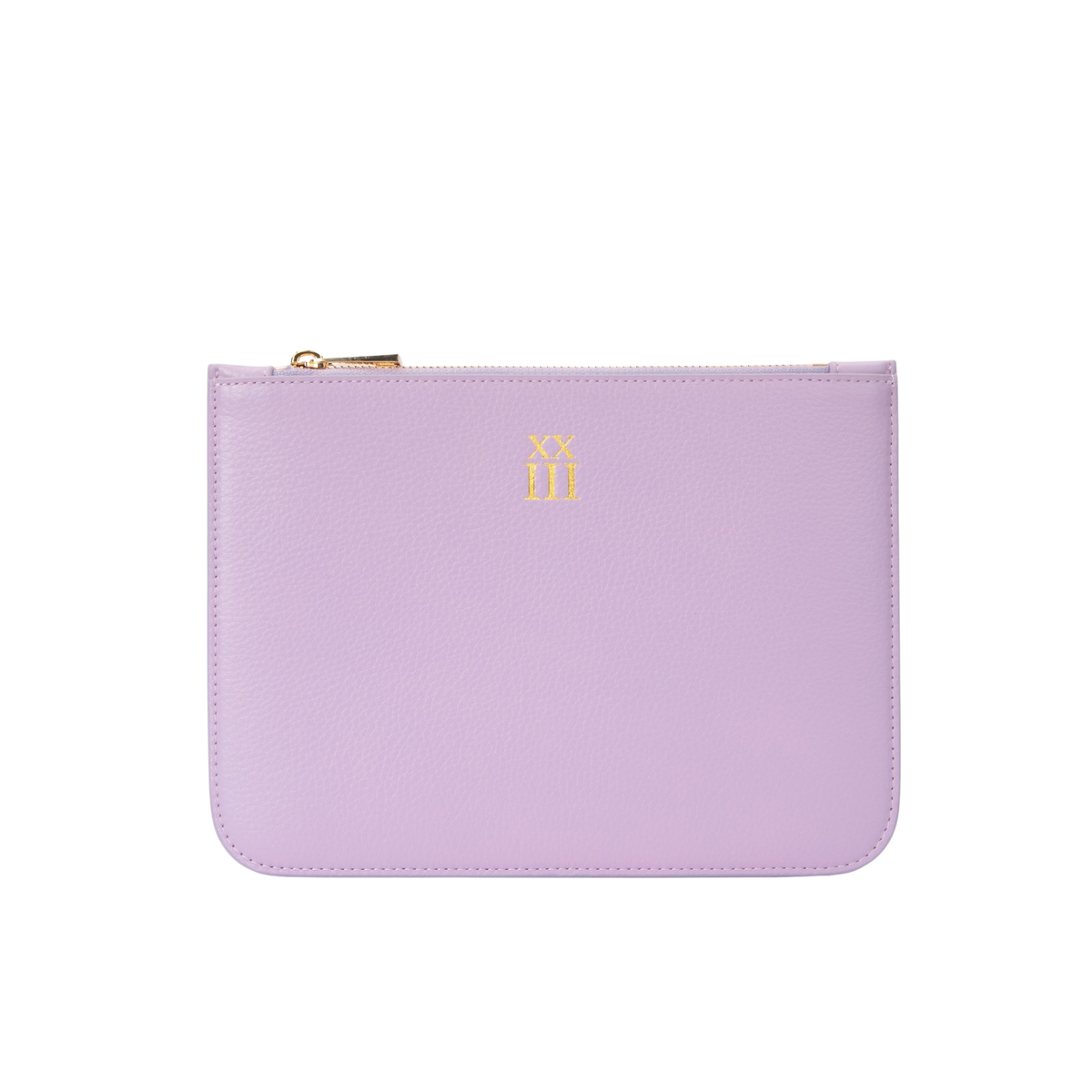 The Colette Pouch – Lilac / Gold