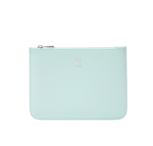 The Essential Leather Pouch Silver